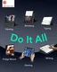 ESR Shift Apple iPad Air 13 (24/25/26) Hoes Book Case Sleep/Wake Zwart afbeelding 9