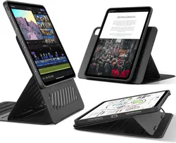 ESR Shift Apple iPad Air 13 (24/25) Hoes Book Case Sleep/Wake Zwart afbeelding