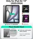 ESR Shift Apple iPad Air 13 (24/25/26) Hoes Book Case Sleep/Wake Zwart afbeelding 2