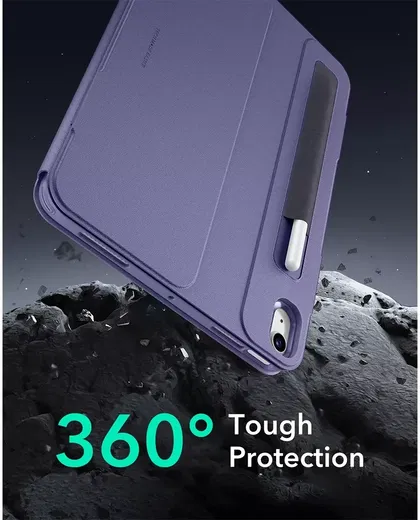 ESR Shift Apple iPad Air 13 (24/25) Hoes Book Case Sleep/Wake Paars afbeelding 9