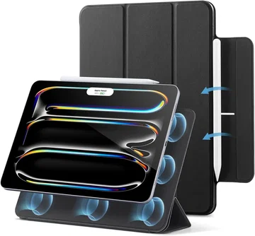 ESR Rebound Magnetic iPad Pro 13 (2024/2025) Hoes Book Case Zwart