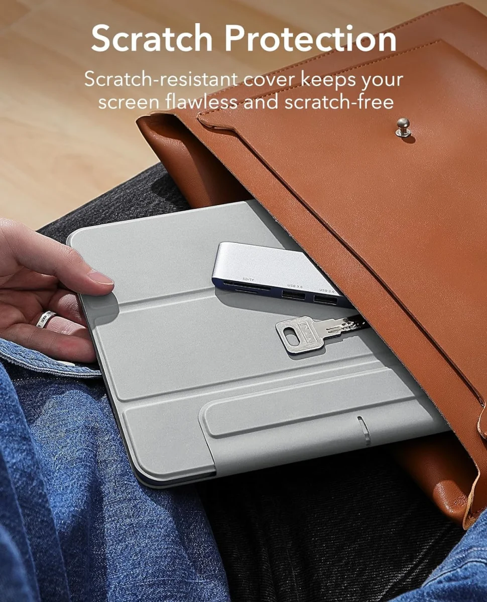 ESR Rebound Magnetic iPad Pro 13 (2024/2025) Hoes Book Case Grijs afbeelding 7