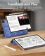 ESR Rebound Magnetic Apple iPad Air 13 (24/25/26) Hoes Book Case Paars afbeelding 3