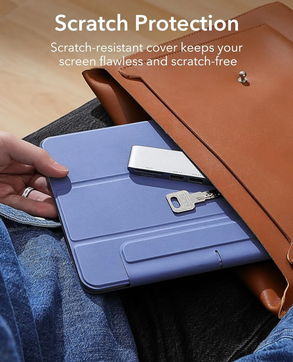 ESR Rebound Magnetic Apple iPad Air 13 (24/25/26) Hoes Book Case Paars afbeelding 8