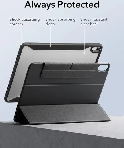 ESR Rebound Hybrid 360 iPad Air 13 (24/25/26) Hoes Book Case Zwart afbeelding 9