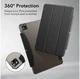 ESR Ascend Trifold iPad Pro 11 (2024/2025) Hoes Book Case met Sleep/Wake Zwart afbeelding 2