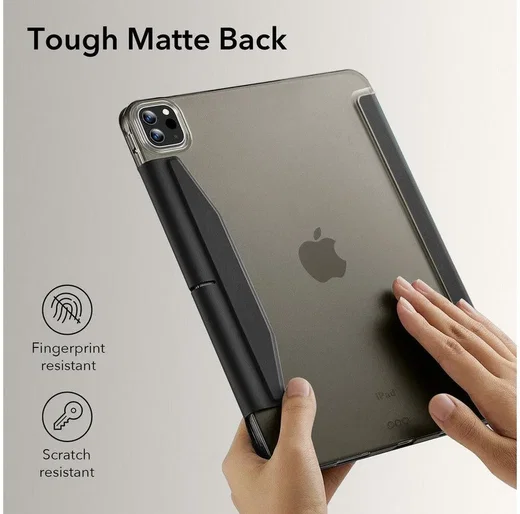 ESR Ascend Trifold iPad Pro 11 (2024/2025) Hoes Book Case met Sleep/Wake Zwart afbeelding 5