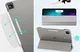 ESR Ascend Trifold iPad Pro 11 (2024/2025) Hoes Book Case met Sleep/Wake Grijs afbeelding 10