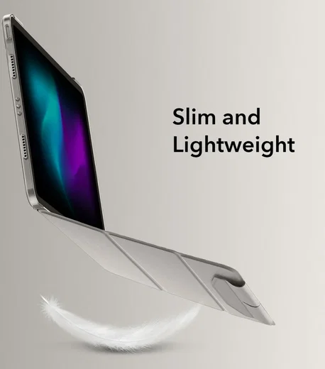 ESR Ascend Trifold iPad Pro 11 (2024/2025) Hoes Book Case met Sleep/Wake Grijs afbeelding 5