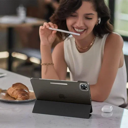 ESR Ascend Trifold iPad Pro 13 (2024/2025) Hoes Book Case met Sleep/Wake Zwart afbeelding 7