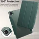 ESR Ascend Trifold iPad Pro 13 (2024/2025) Hoes Book Case met Sleep/Wake Groen afbeelding 3