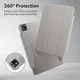 ESR Ascend Trifold iPad Pro 13 (2024/2025) Hoes Book Case met Sleep/Wake Grijs afbeelding 2