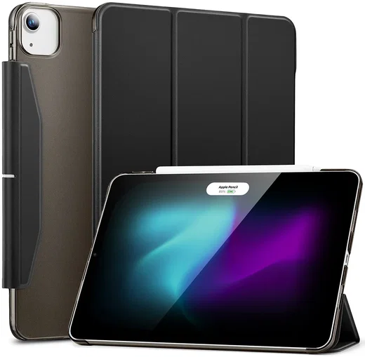 ESR Ascend Trifold Apple iPad Air 13 (24/25/26) Hoes Book Case Sleep/Wake Zwart afbeelding 1