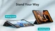 ESR Ascend Trifold Apple iPad Air 13 (24/25/26) Hoes Book Case Sleep/Wake Zwart afbeelding 10