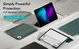 ESR Ascend Trifold Apple iPad Air 13 (24/25/26) Hoes Book Case Sleep/Wake Zwart afbeelding 9