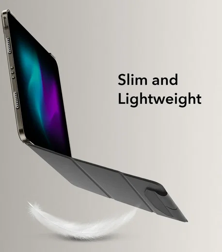 ESR Ascend Trifold Apple iPad Air 13 (24/25/26) Hoes Book Case Sleep/Wake Zwart afbeelding 6