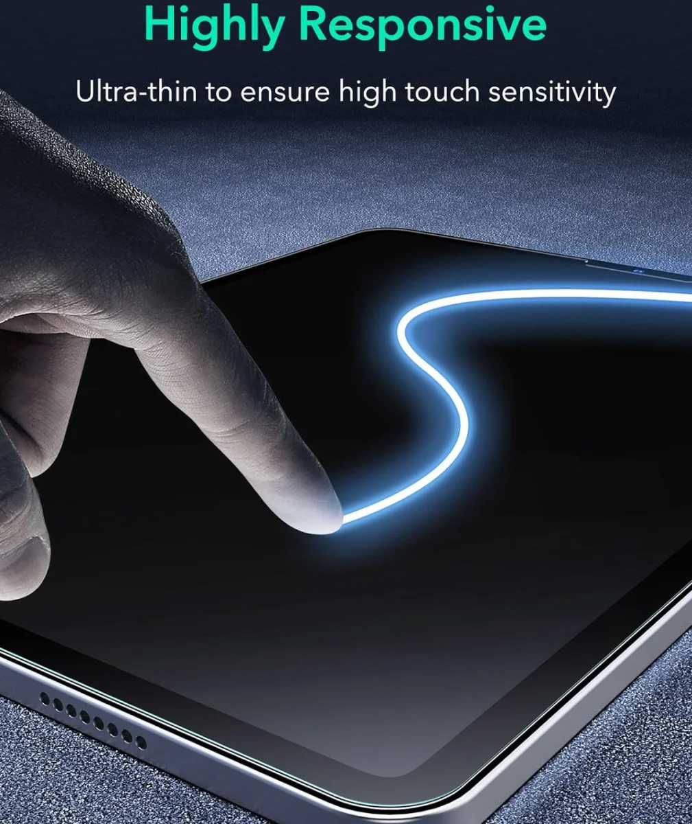 ESR Armorite iPad Pro 12.9 (2022/2021/2020/2018) Screen Protector (2-Pack) afbeelding 5