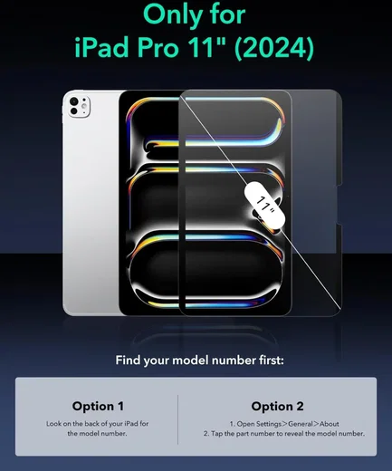 ESR Paper Feel Magnetic iPad Pro 11 (2024/2025) Screen Protector afbeelding 2