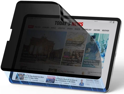 ESR Paper Feel Magnetic Privacy iPad Air 13 (24/25/26)/Pro 12.9 Screen Protector afbeelding 1
