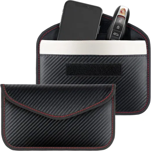 SBG Faraday Bag Universele Signaal Blokkerende Telefoonzak RFID Carbon afbeelding 1