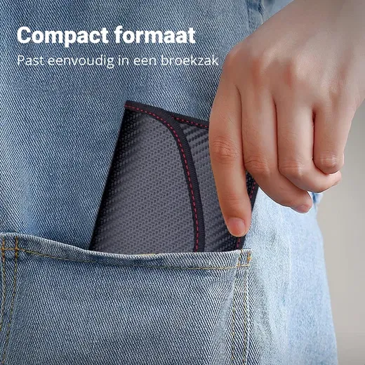 SBG Faraday Bag Universele Signaal Blokkerende Telefoonzak RFID Carbon afbeelding 7