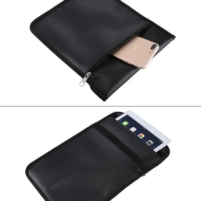SBG Faraday Bag Universeel Signaal Blokkerende Tabletzak RFID Zwart afbeelding 4