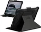 UAG iPad 11 A16 (2025) /10.9 (2022) Book Case Zwart Metropolis afbeelding 1