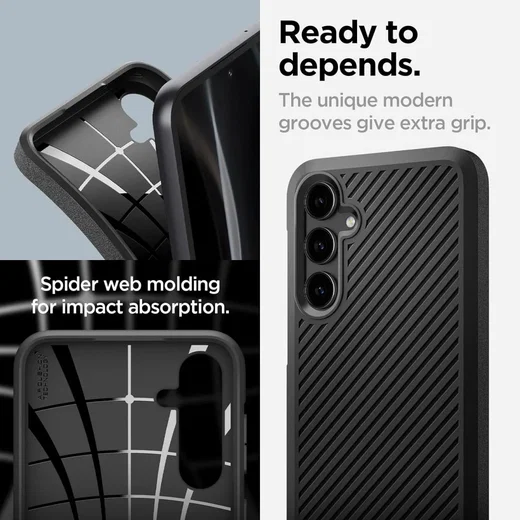 Spigen Core Armor Samsung Galaxy S23 FE Hoesje Back Cover Zwart afbeelding 5
