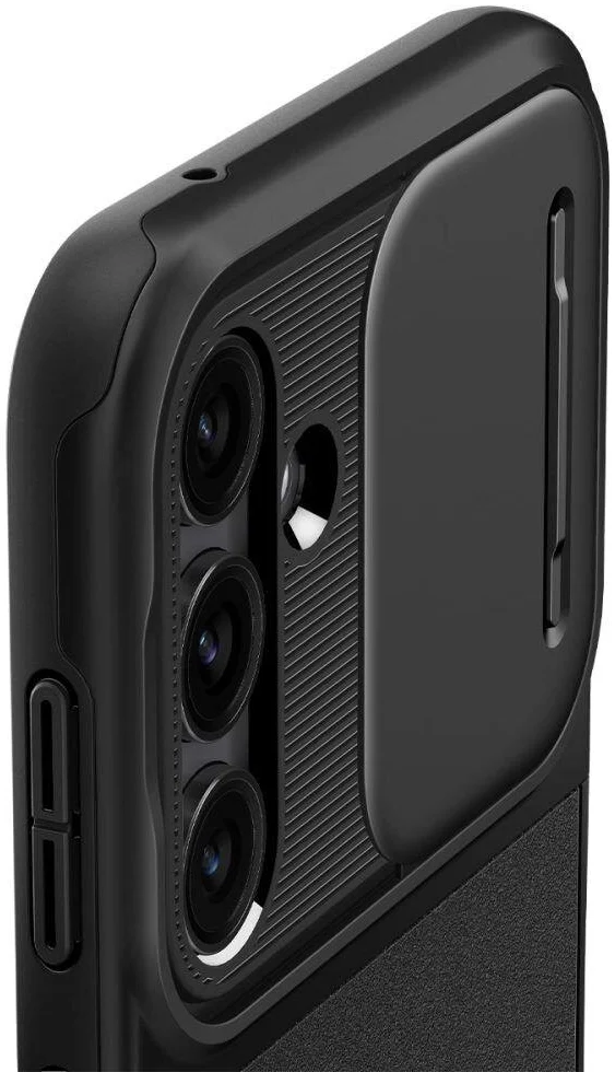 Spigen Optik Armor Samsung Galaxy S23 FE Hoesje Camera Slider Zwart afbeelding 7