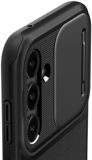 Spigen Optik Armor Samsung Galaxy S23 FE Hoesje Camera Slider Zwart afbeelding 7