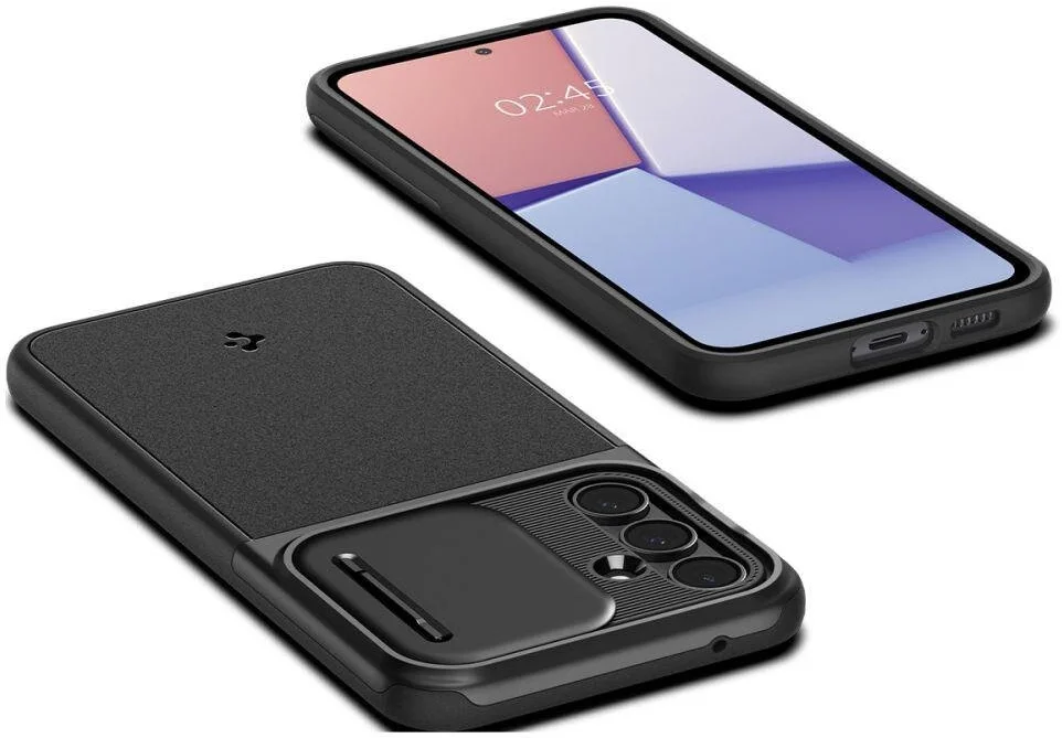 Spigen Optik Armor Samsung Galaxy S23 FE Hoesje Camera Slider Zwart afbeelding 8