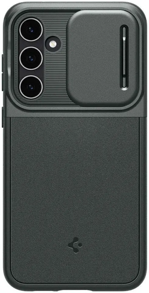 Spigen Optik Armor Samsung Galaxy S23 FE Hoesje Camera Slider Groen afbeelding 10