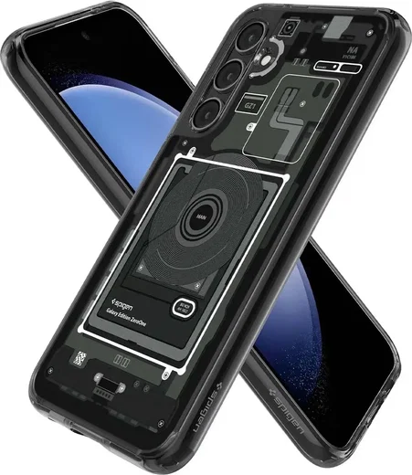 Spigen Ultra Hybrid Zero One Samsung Galaxy S23 FE Hoesje Zwart afbeelding 2