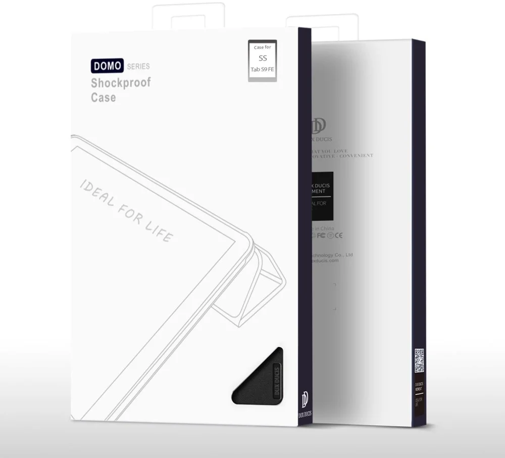 Dux Ducis Domo Samsung Tab S10 Lite / S10 FE / S9 FE / S9 Hoes Book Case Zwart afbeelding 12