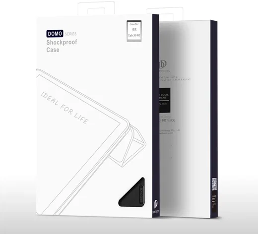 Dux Ducis Domo Samsung Tab S10 Lite / S10 FE / S9 FE / S9 Hoes Book Case Zwart afbeelding 12