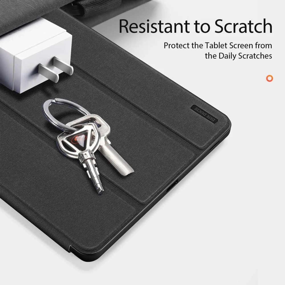 Dux Ducis Domo Samsung Tab S10 Lite / S10 FE / S9 FE / S9 Hoes Book Case Zwart afbeelding 8