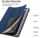 Dux Ducis Domo Samsung Tab S10 Lite / S10 FE / S9 FE / S9 Hoes Book Case Blauw afbeelding 10