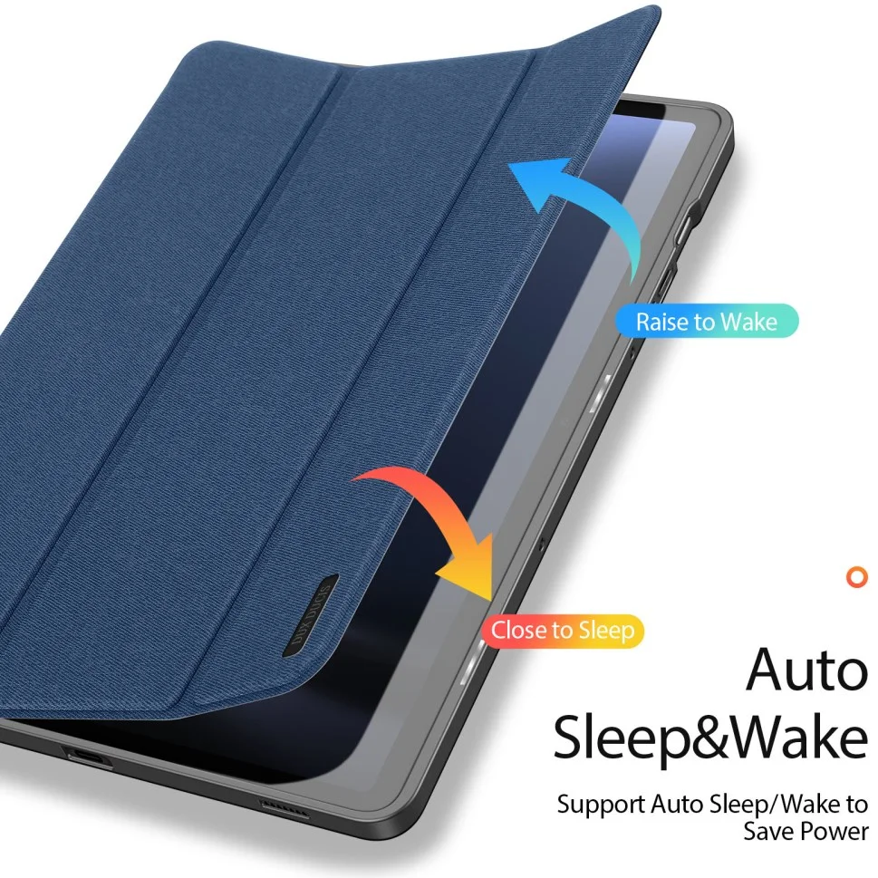 Dux Ducis Domo Samsung Tab S10 Lite / S10 FE / S9 FE / S9 Hoes Book Case Blauw afbeelding 3