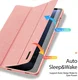 Dux Ducis Domo Samsung Tab S10 Lite / S10 FE / S9 FE / S9 Hoes Book Case Roze afbeelding 3