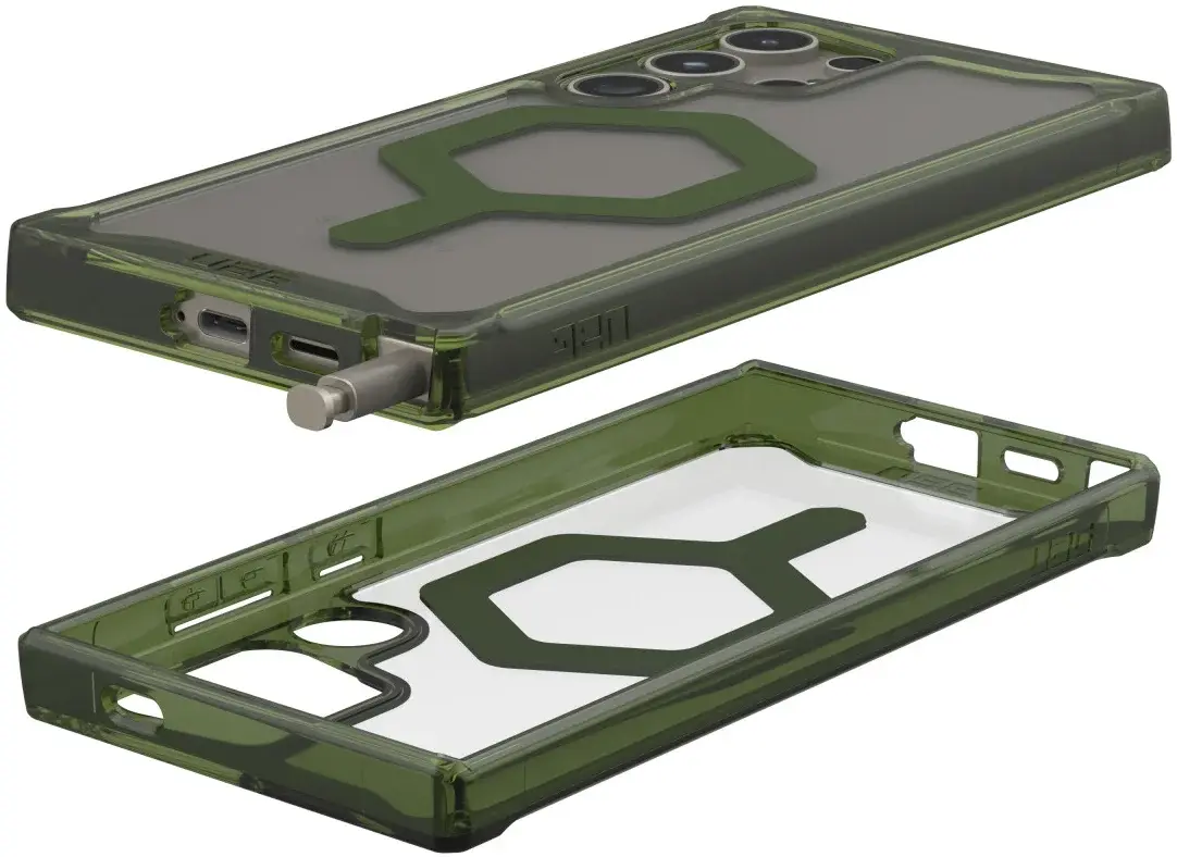UAG Plyo Samsung Galaxy S24 Ultra Hoesje Ice Olive afbeelding 9