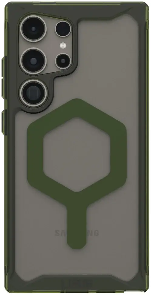 UAG Plyo Samsung Galaxy S24 Ultra Hoesje Ice Olive afbeelding 2