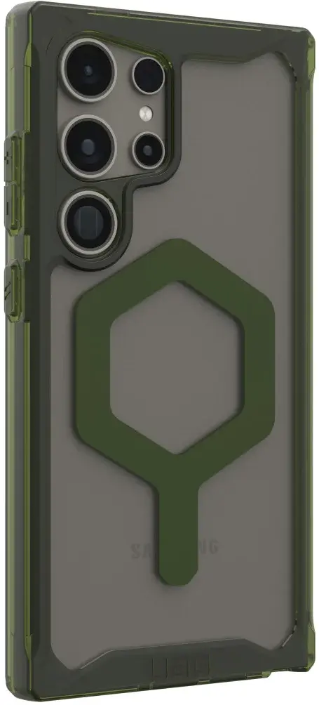 UAG Plyo Samsung Galaxy S24 Ultra Hoesje Ice Olive afbeelding 4