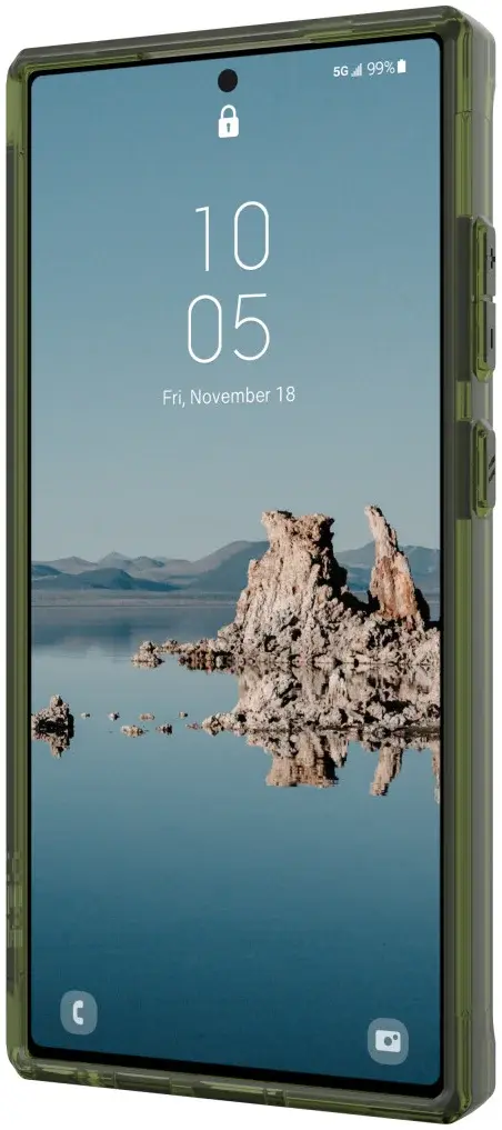 UAG Plyo Samsung Galaxy S24 Ultra Hoesje Ice Olive afbeelding 5