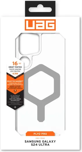 UAG Plyo Samsung Galaxy S24 Ultra Hoesje Back Cover Ice Zilver afbeelding 27