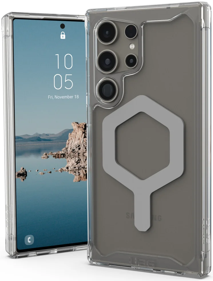 UAG Plyo Samsung Galaxy S24 Ultra Hoesje Back Cover Ice Zilver afbeelding 10