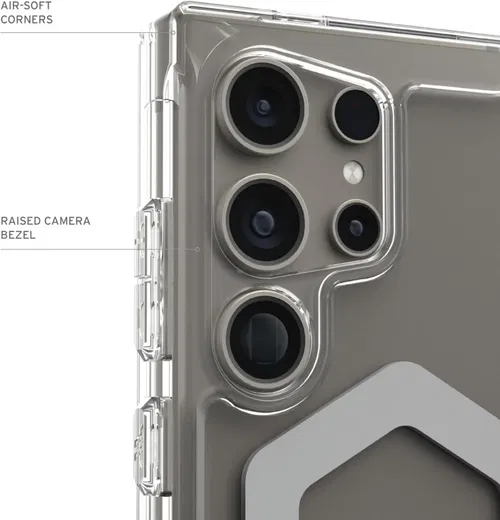 UAG Plyo Samsung Galaxy S24 Ultra Hoesje Back Cover Ice Zilver afbeelding 7