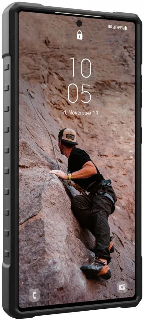 Urban Armor Gear Pathfinder Samsung Galaxy S24 Ultra Hoesje Zwart afbeelding 7