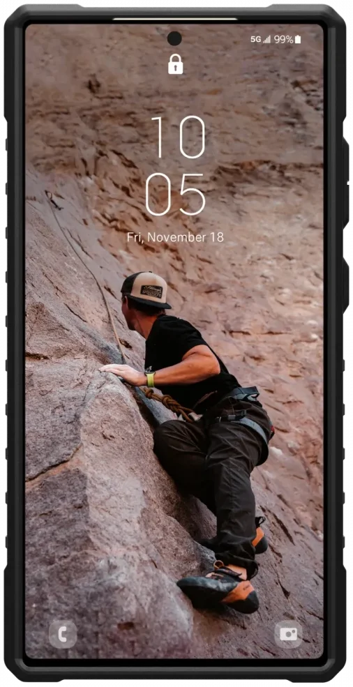 Urban Armor Gear Pathfinder Samsung Galaxy S24 Ultra Hoesje Zwart afbeelding 5