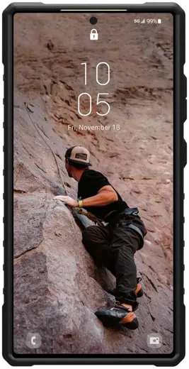 Urban Armor Gear Pathfinder Samsung Galaxy S24 Ultra Hoesje Zwart afbeelding 5