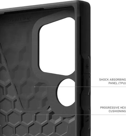 Urban Armor Gear Civilian Samsung Galaxy S24 Ultra Hoesje Zwart afbeelding 10